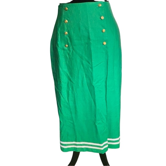 100% Linen Skirt by Kenneth Gordon of New Orleans - Fully Lined - Size 12 - Picture 2 of 12